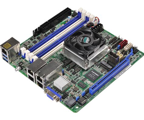 mini itx motherboard with 2 pcie slots